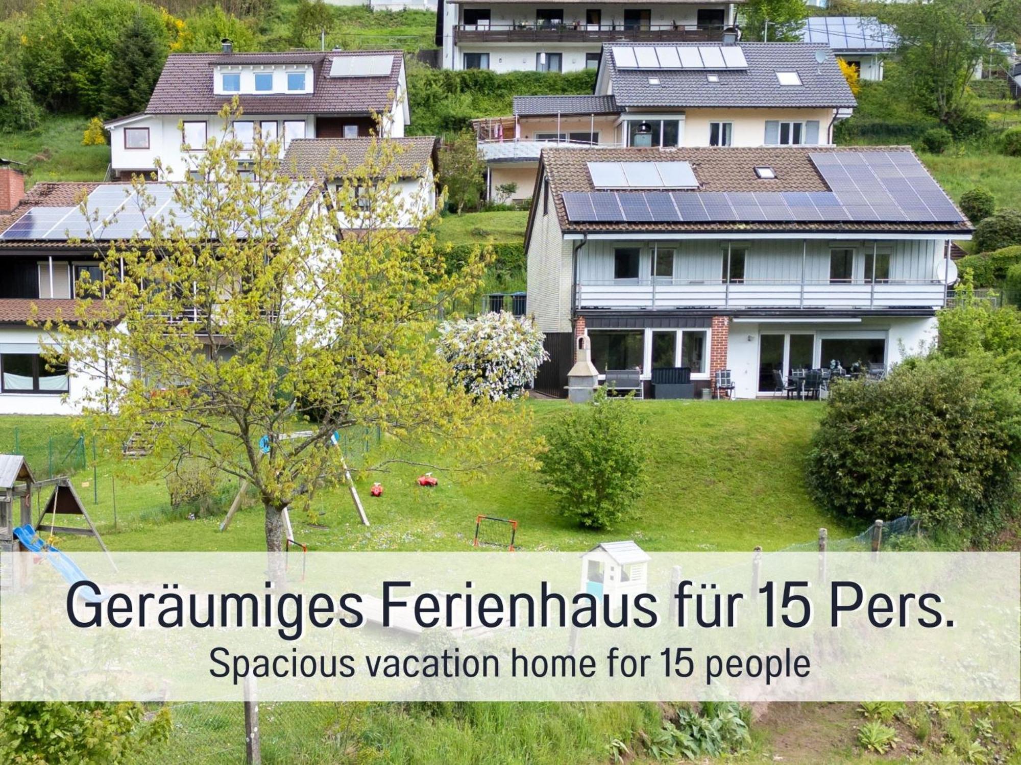 Traum Ferienhaus Burghalde アルピルスバッハ エクステリア 写真