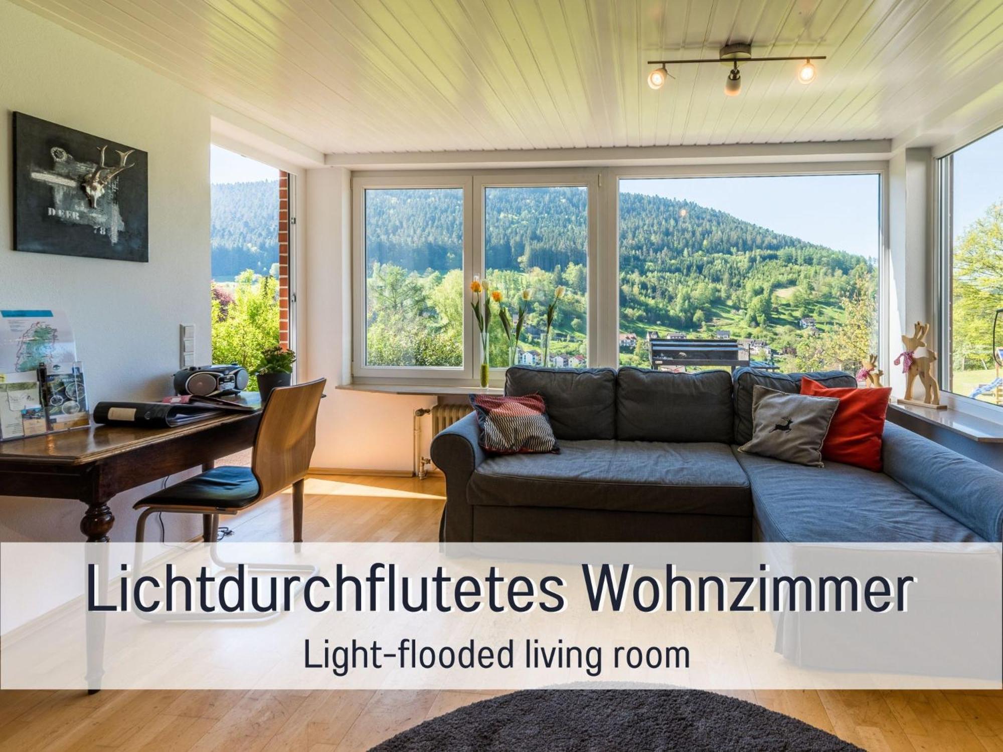 Traum Ferienhaus Burghalde アルピルスバッハ エクステリア 写真